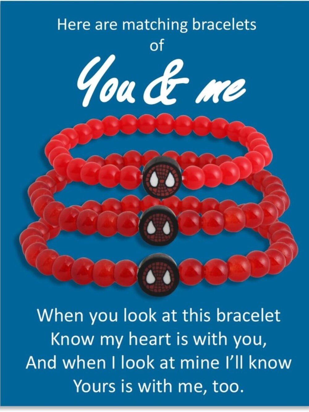 Matching Superhero Bracelets Set for Family - Mom, Dad, Kids & Gifts